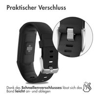 imoshion Silikonband für das  Polar A360 / A370 - Schwarz
