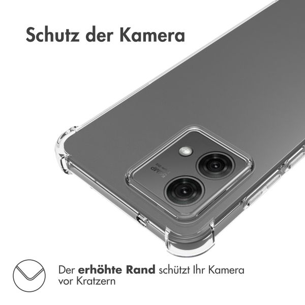 imoshion Shockproof Case für das Motorola Moto G84 - Transparent