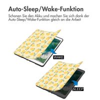 imoshion Design Trifold Klaphülle Apple iPad 6 (2018) 9.7 Zoll / iPad 5 (2017) 9.7 Zoll / Air 2 (2014)/Air 1 (2013) - Citrus Dream