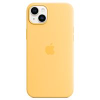 Apple Silikon-Case MagSafe für das Apple iPhone 14 Plus - Sunglow