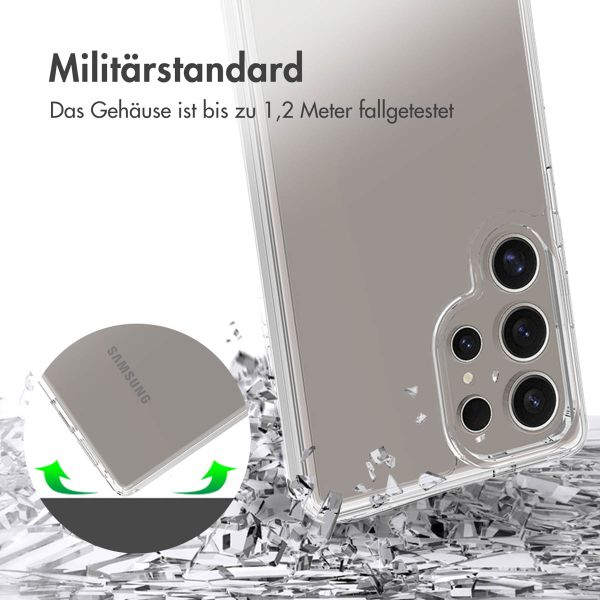 Accezz Xtreme Impact Case für das Samsung Galaxy S25 Ultra - Transparent