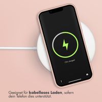 Accezz Liquid Silikoncase Apple iPhone 12 (Pro) - Rosa