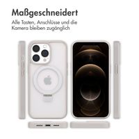 Accezz Ring Stand Backcover mit MagSafe Apple iPhone 13 Pro - Grau