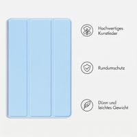 imoshion Trifold Klapphülle Apple iPad Air 13 Zoll (2026) M4 / (2025) M3 / (2024) M2 - Hellblau