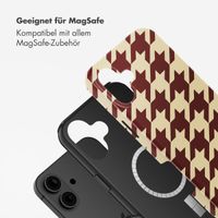 Selencia Vivid Rückabdeckung mit MagSafe Apple iPhone 16 - Pied-de-Poule