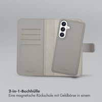 Selencia Olyn Abnehmbare Bookcase mit MagSafe Samsung Galaxy S26 Plus - Grau