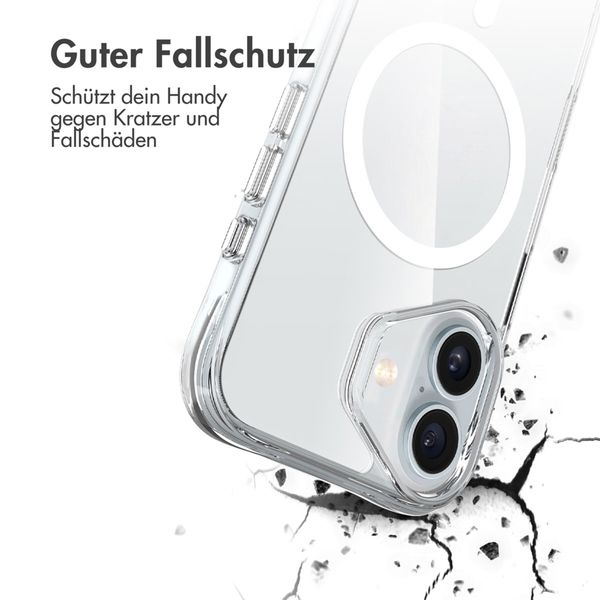 imoshion Rugged Air MagSafe Case Apple iPhone 16 - Transparent