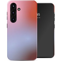 Selencia Vivid Back Cover Samsung Galaxy S25 - Gradient Soft Blush