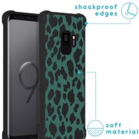 imoshion Design Hülle mit Band für das Samsung Galaxy S9 - Panther Illustration