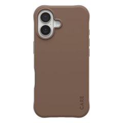CARE by PanzerGlass Modisches Case Samba mit MagSafe Apple iPhone 17 - Espresso Brown