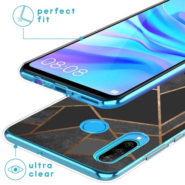 imoshion Design Hülle für das Huawei P30 Lite - Black Graphic