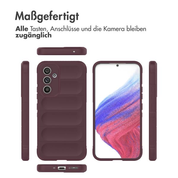 imoshion EasyGrip Back Cover für das Samsung Galaxy A54 (5G) - Aubergine