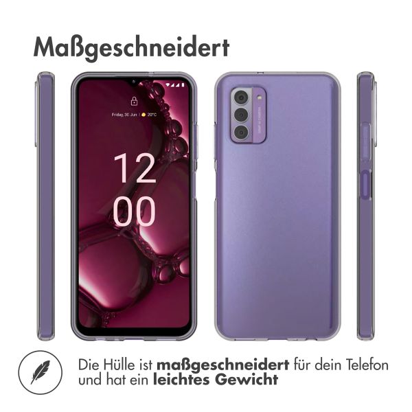 Accezz TPU Clear Cover für das Nokia G42 - Transparent 