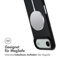 imoshion Rugged Hybrid Carbon Case mit MagSafe Apple iPhone Air - Schwarz