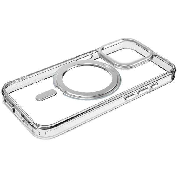 Decoded ﻿Clear Stand Back Cover MagSafe für das iPhone 15 Pro - Transparent