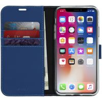 Accezz Wallet TPU Klapphülle Apple iPhone 11 Pro Max - Blau