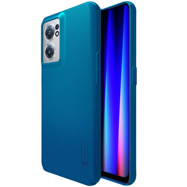 Nillkin Super Frosted Shield Case für das OnePlus Nord CE 2 5G - Blau