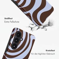 Selencia Vivid Rückabdeckung mit MagSafe Samsung Galaxy S26 FE - Dream Swirl Chocolate