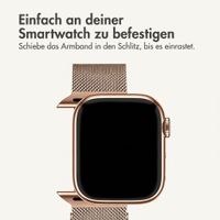 imoshion Mailändische Magnetarmband für Apple Watch | 38/40/41/42 mm - Rose Gold