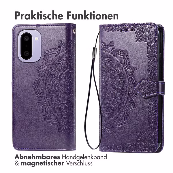 imoshion Mandala Klapphülle OnePlus 15R - Violett