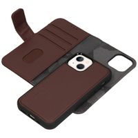 Decoded 2 in 1 Leather Klapphülle für das Apple iPhone 13 Mini - Schwarz