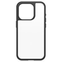 OtterBox React Backcover für das iPhone 15 Pro - Transparent / Schwarz