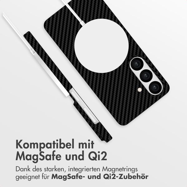 Accezz MagSafe Kevlar® Hülle Samsung Galaxy S26 - Schwarz