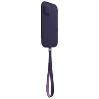 Apple Ledersleeve MagSafe für das Apple iPhone 12 (Pro) - Deep Violet