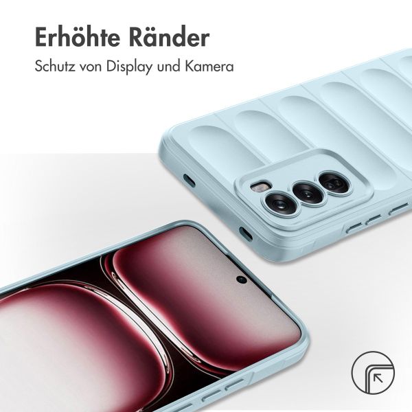 imoshion EasyGrip Back Cover für das Oppo Reno 12 - Hellblau