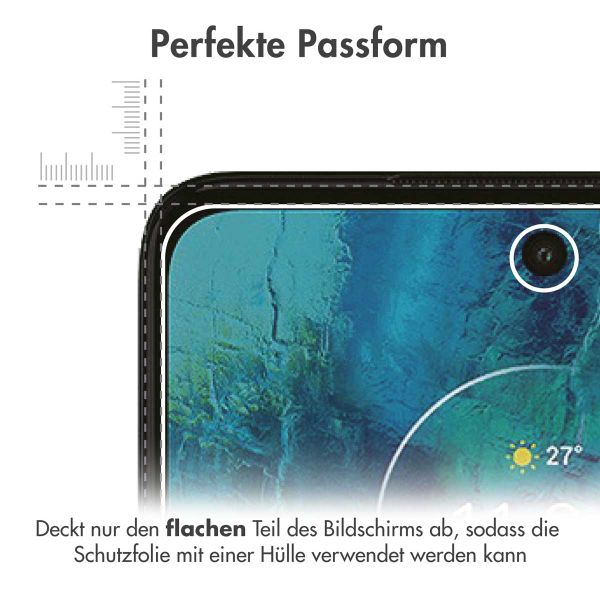 imoshion Displayschutz Folie 3er-Pack für das Motorola Moto G72