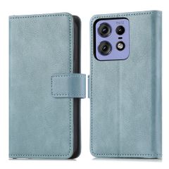 imoshion Luxuriöse Klapphülle Motorola Edge 60 Neo - Hellblau