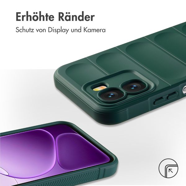 imoshion EasyGrip Backcover Oppo A6x (4G/5G) - Dunkelgrün