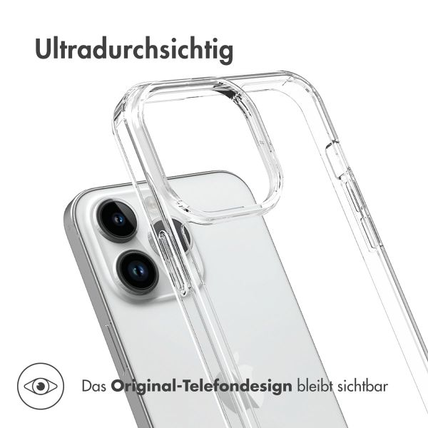 Accezz Xtreme Impact Backcover für das iPhone 15 Pro Max - Transparent