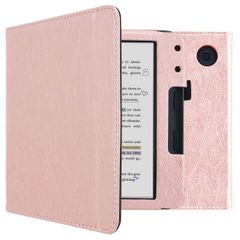 imoshion Vegan Leather Klapphülle für das Kobo Libra Colour - Rose Gold