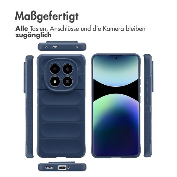 imoshion EasyGrip Backcover Xiaomi Redmi Note 14 Pro Plus (5G) - Dunkelblau