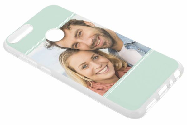 Gestalte deine eigene Huawei P Smart Gel Hülle - Transparent