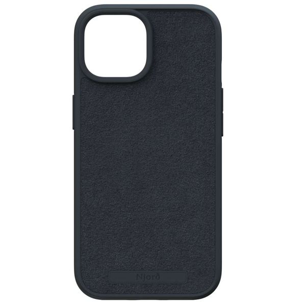 Njorð Collections Wildleder Comfort+ Case MagSafe für das iPhone 15 - Black