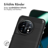imoshion Brushed Back Cover OnePlus 11 - Schwarz