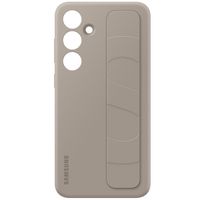 Samsung Original Standing Grip Backcover für das Galaxy S24 Plus - Taupe