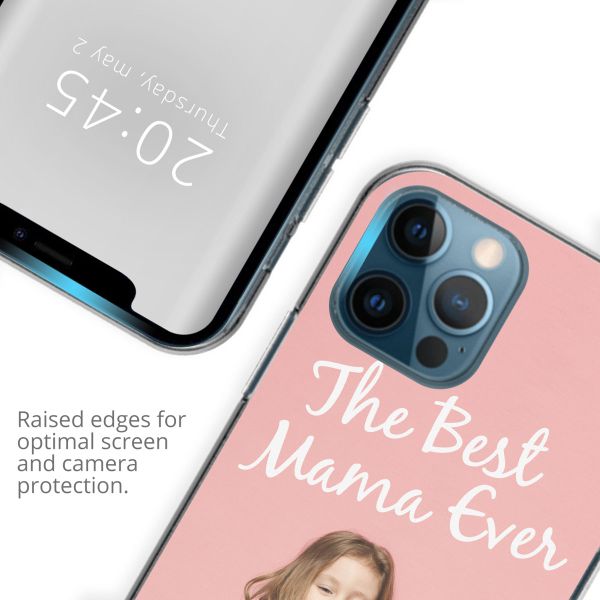 Gestalte deine eigene Apple iPhone 12 Pro Max Gel Hülle - Transparent