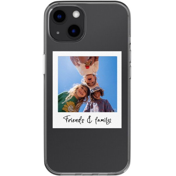 Personalisierte Hülle mit Polaroid iPhone 12 (Pro) - Transparent