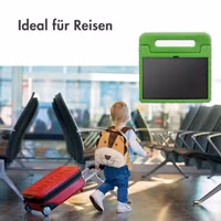 imoshion Hülle mit Handgriff kindersicher Galaxy Tab A7 Lite - Grün