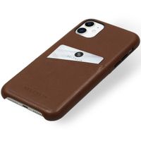 Selencia Vayu Veganes Leder-Backcover Braun für das iPhone 11