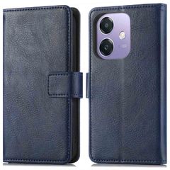 imoshion Luxuriöse Klapphülle Oppo A40 (4G) / Oppo A40M (4G) / Oppo A60 (5G) - Dunkelblau