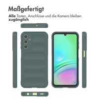 imoshion EasyGrip Back Cover für das Samsung Galaxy A15 (5G/4G) - Dunkelgrün