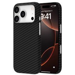 Accezz MagSafe Kevlar Hülle Apple iPhone 17 Pro - Schwarz
