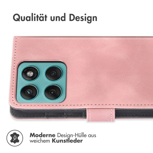 imoshion Klapphülle mit Kordel Motorola Moto G57 Power - Rosa