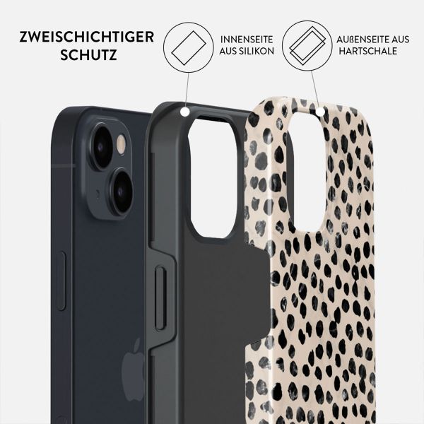 Burga Tough Back Cover für das iPhone 13 Mini - Almond Latte