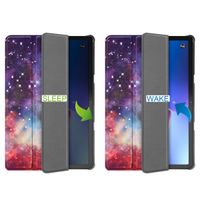 imoshion Design Trifold Klaphülle Lenovo Tab M10 Plus (3rd gen) - Space