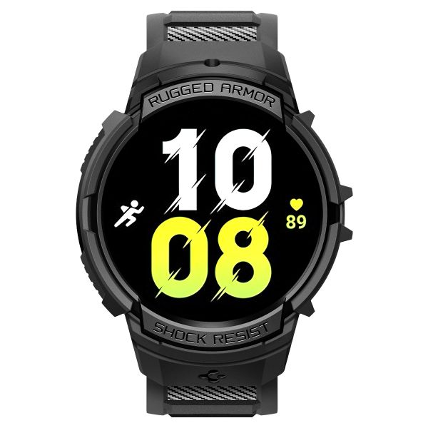 Spigen Rugged Armor™ Pro Case für die Samsung Galaxy Watch 6 - 40 mm - Schwarz